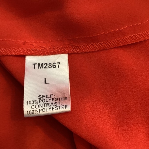 THML embroidered tank sleeveless top size‎  Large - Picture 3 of 7